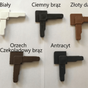 Narożnik moskitiery okiennej Różne Kolory
